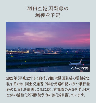 羽田空港国際線の増便