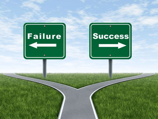 失敗と成功の境目
