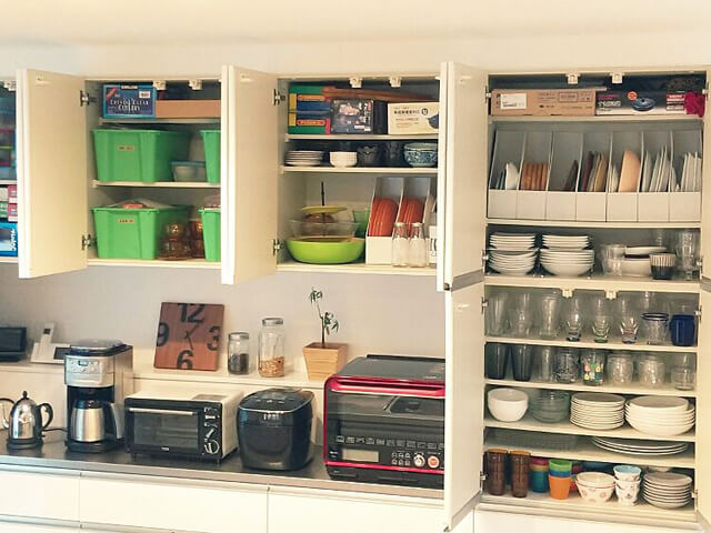 100均の収納アイテムを使ってキッチンを整理整頓しよう